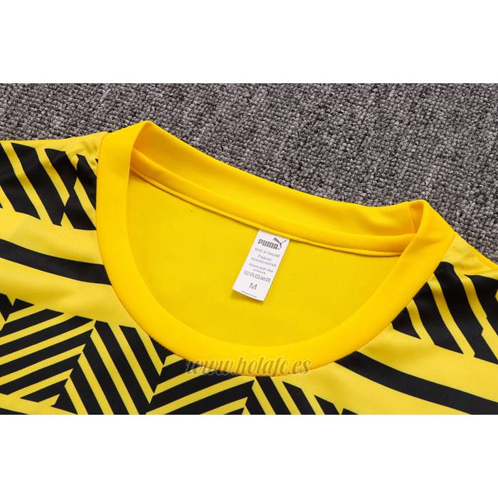 Chandal del Borussia Dortmund Manga Corta 2022-2023 Amarillo - Pantalon Corto
